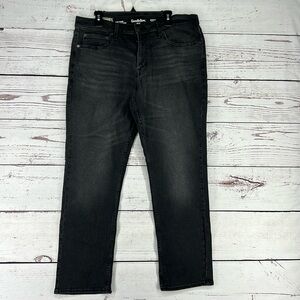Men’s Straight Fit Jeans Goodfellow & Co Black Denim 38x32 NWT